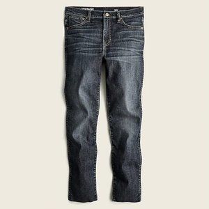 J Crew NWT 9" vintage slim-straight jean in Rockport wash
